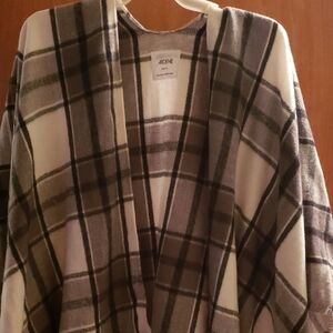 Ardene Checkered Knit Cardigan